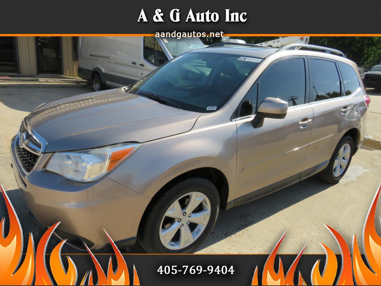 2015 Subaru Forester for sale in Oklahoma City OK 73141 by A & G Auto Inc