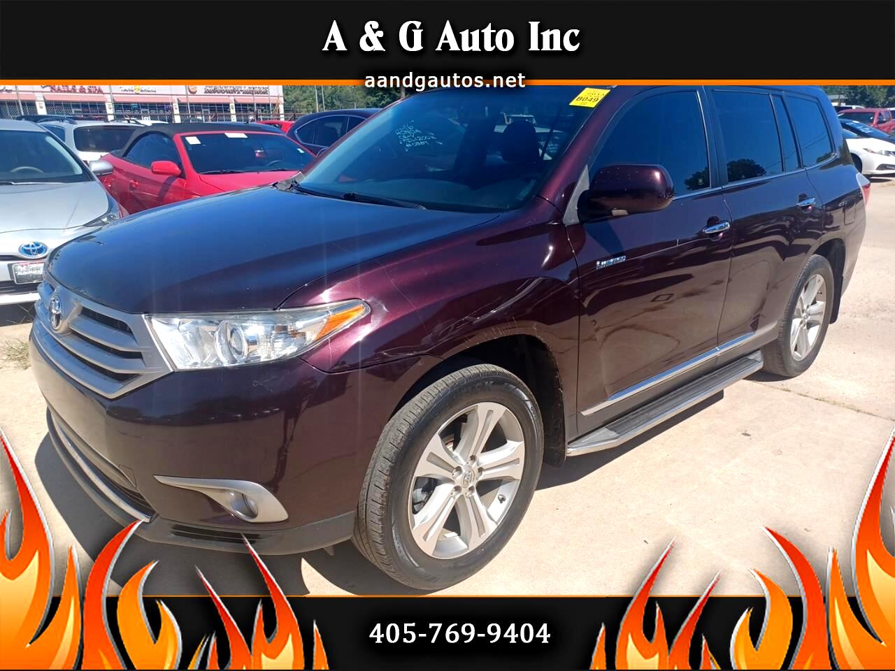 2013 Toyota Highlander for sale in Oklahoma City OK 73141 by A & G Auto Inc