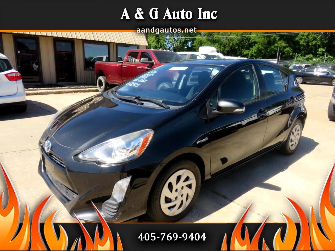 2016 Toyota Prius c for sale in Oklahoma City OK 73141 by A & G Auto Inc