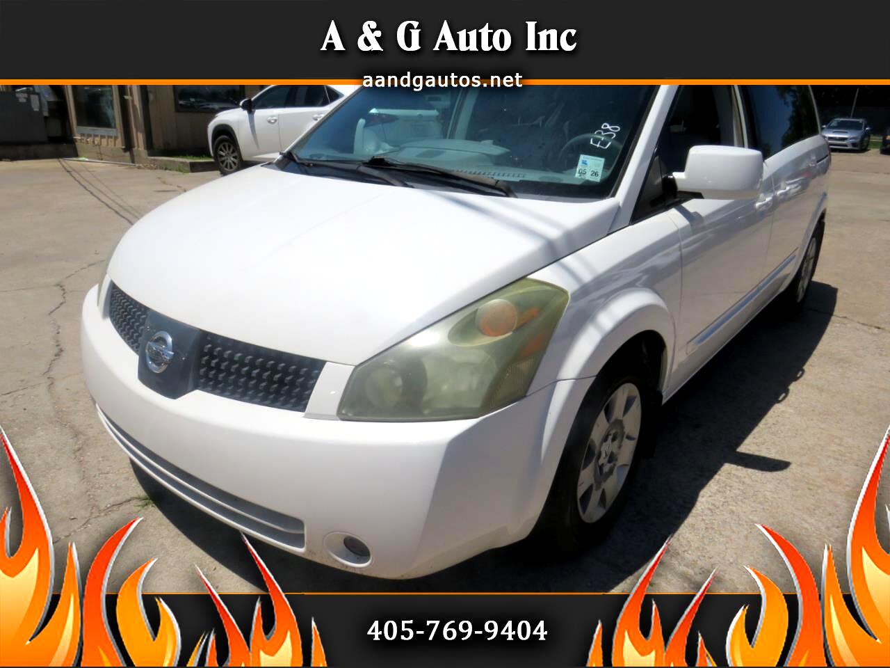 2006 Nissan Quest for sale in Oklahoma City OK 73141 by A & G Auto Inc