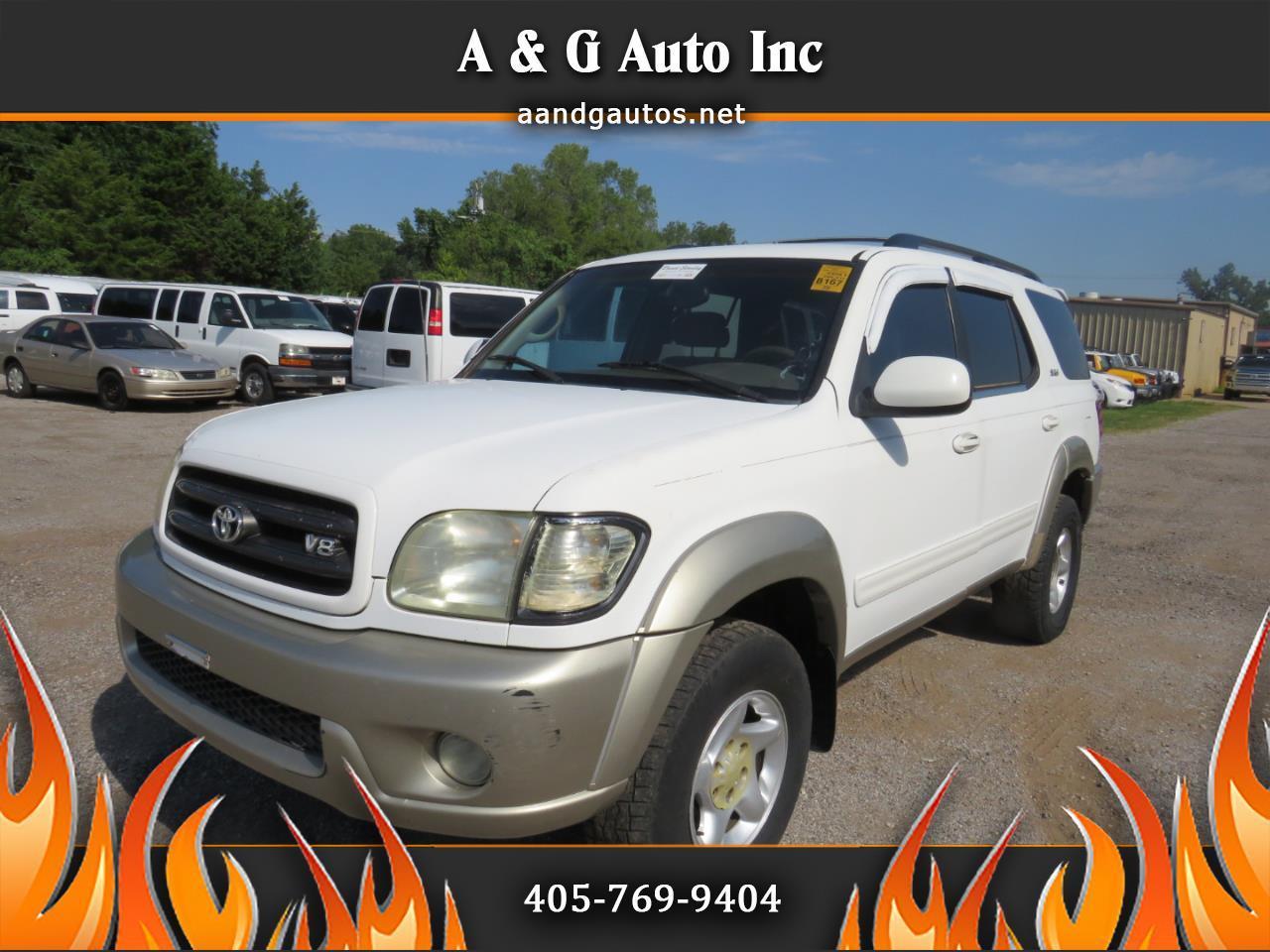 2001 Toyota Sequoia for sale in Oklahoma City OK 73141 by A & G Auto Inc