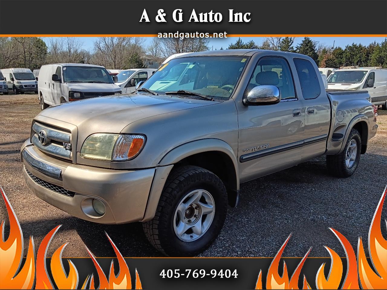 2004 Toyota Tundra for sale in Oklahoma City OK 73141 by A & G Auto Inc