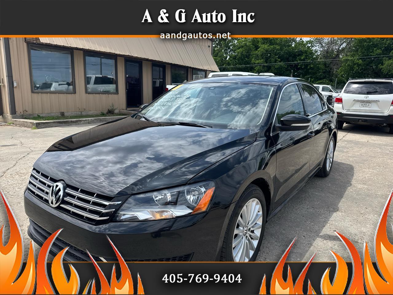 2015 Volkswagen Passat for sale in Oklahoma City OK 73141 by A & G Auto Inc