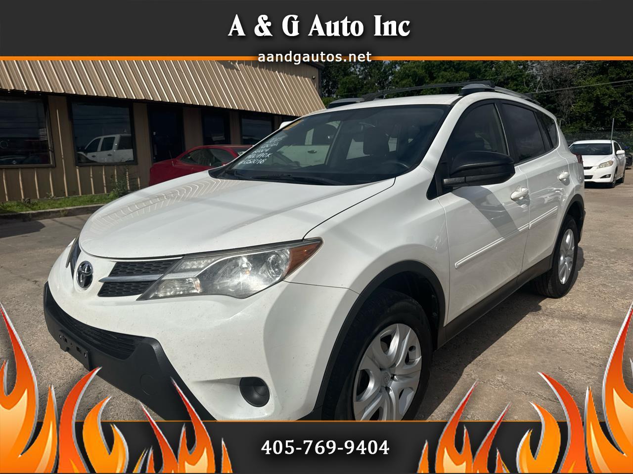2015 Toyota RAV4 for sale in Oklahoma City OK 73141 by A & G Auto Inc